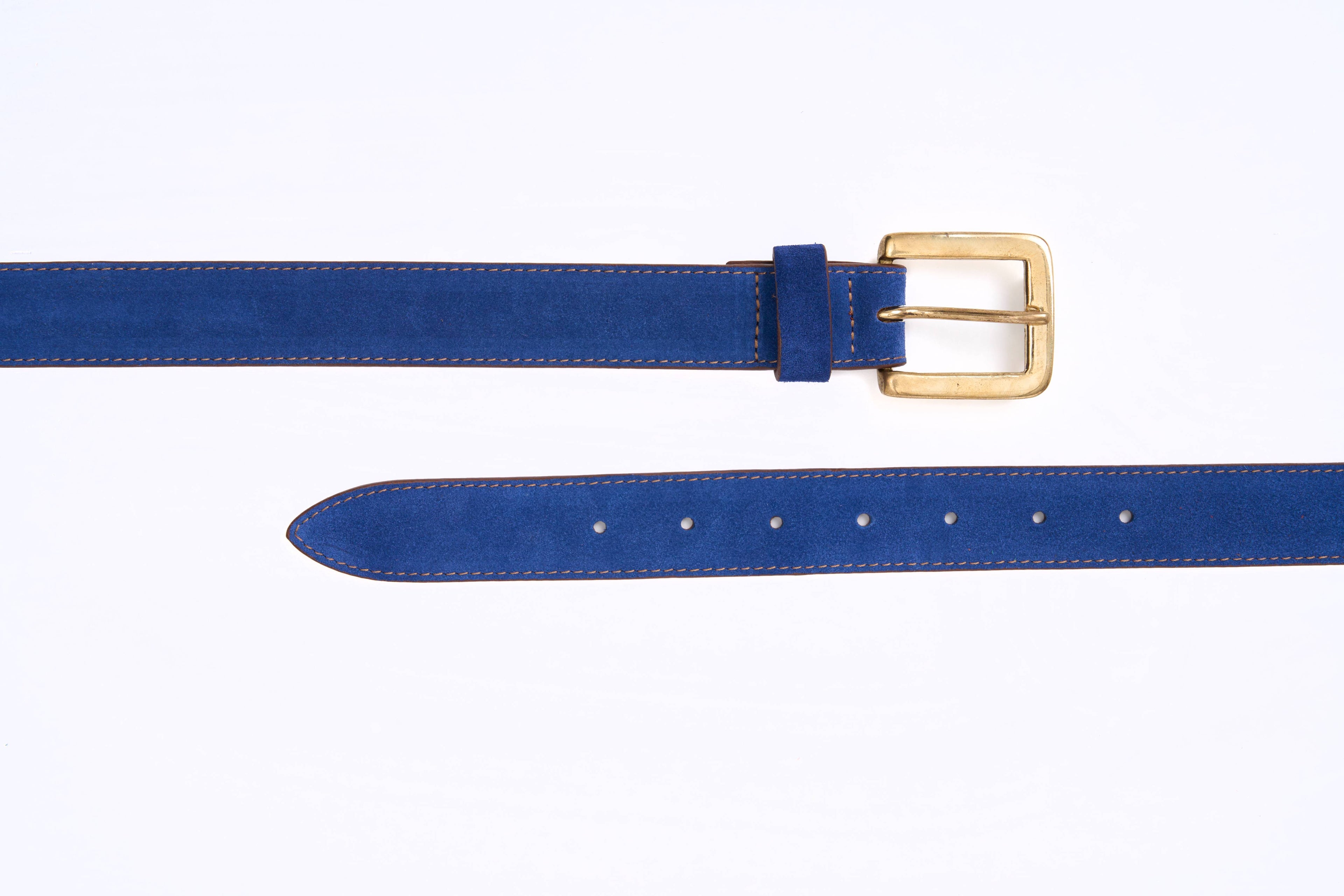 Suede Belt (Royal Blue)