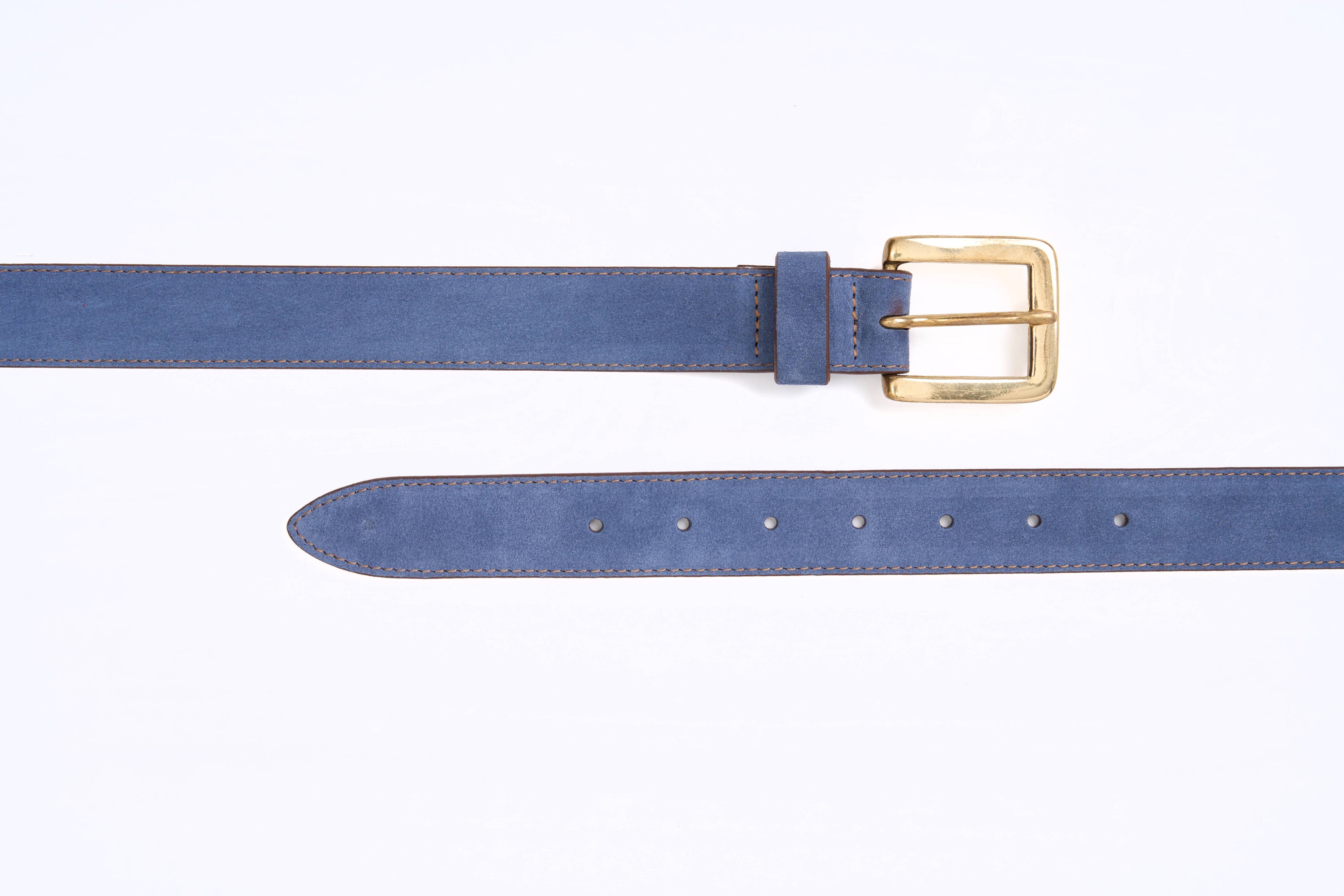 Suede Belt (Sky Blue)