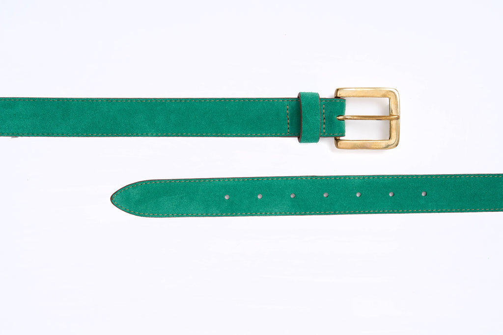 Suede Belt - Mint