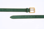 Suede Belt - British Racing Green