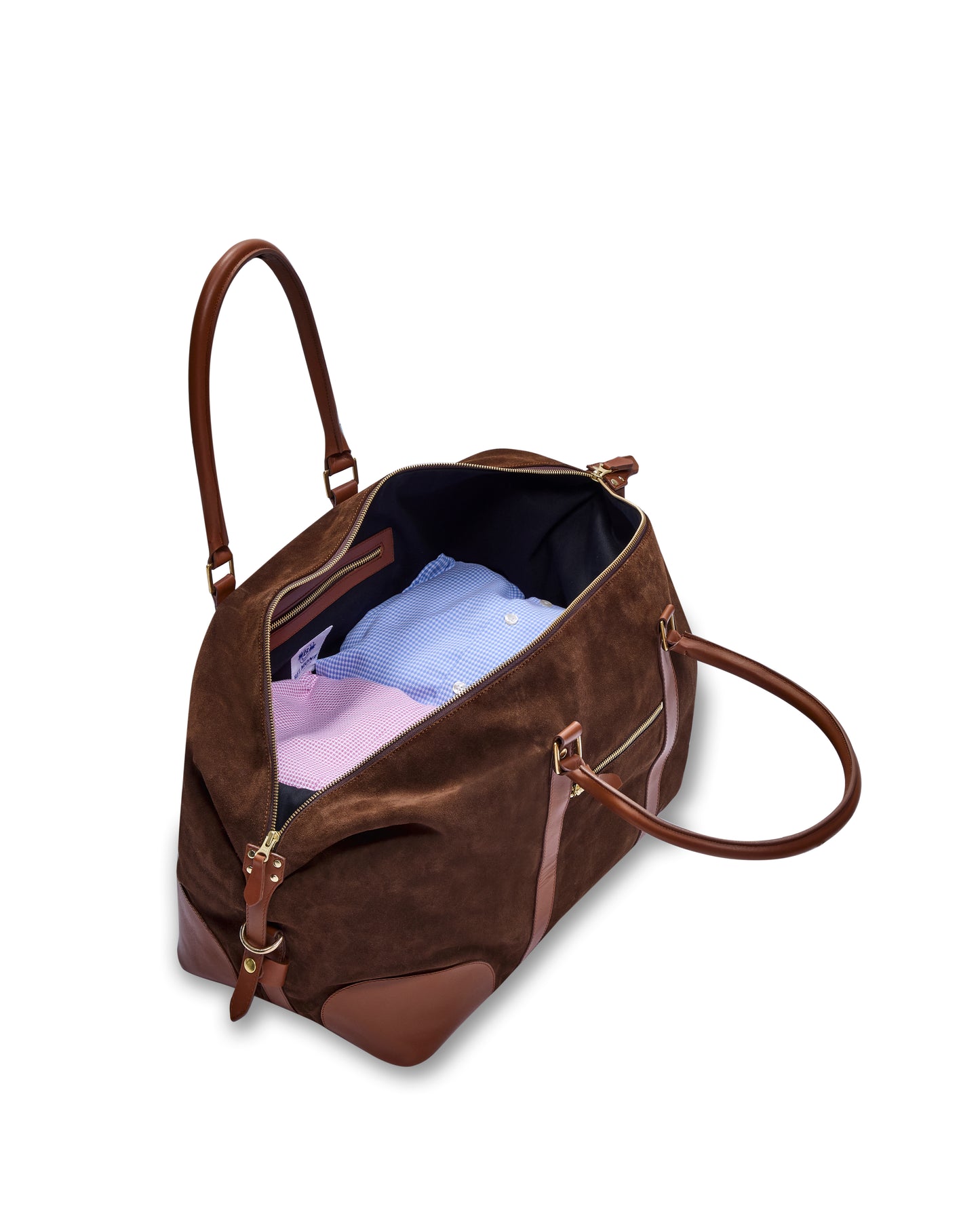 Suede Weekend Bag