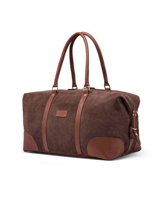 Suede Weekend Bag